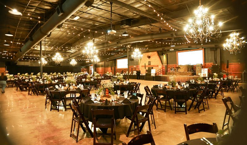 Dining area at Boots &amp; Bling 2025