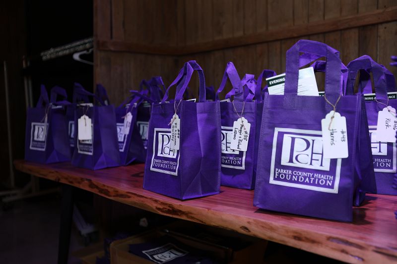PCHF welcome bags at Boots &amp; Bling 2025